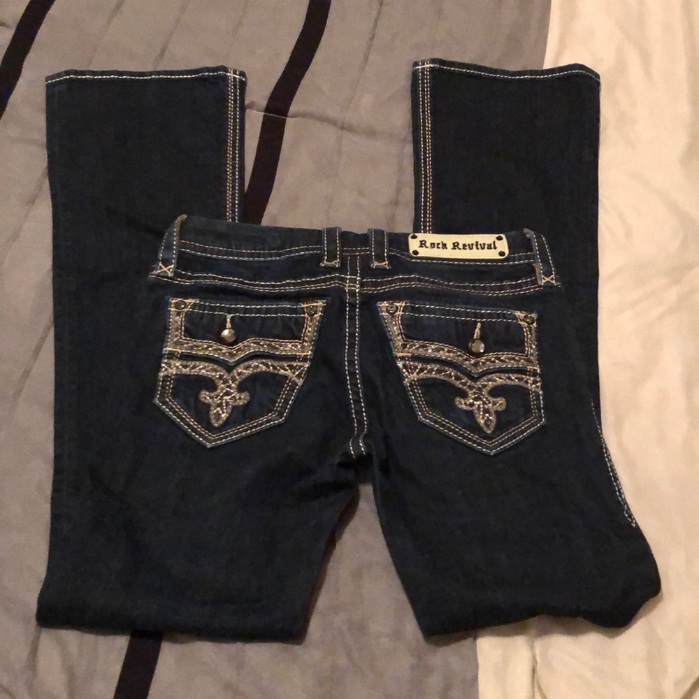 Brand new without tag rock revival boot cut jeans